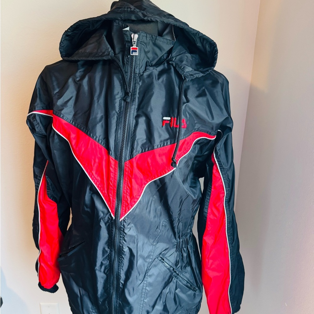 Fila Gray and Red Jacket